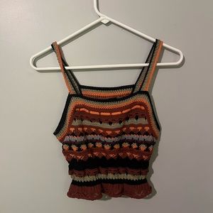 Cider “Retro Stripe Knitted Vest” | Brand new with tags attached | Size small